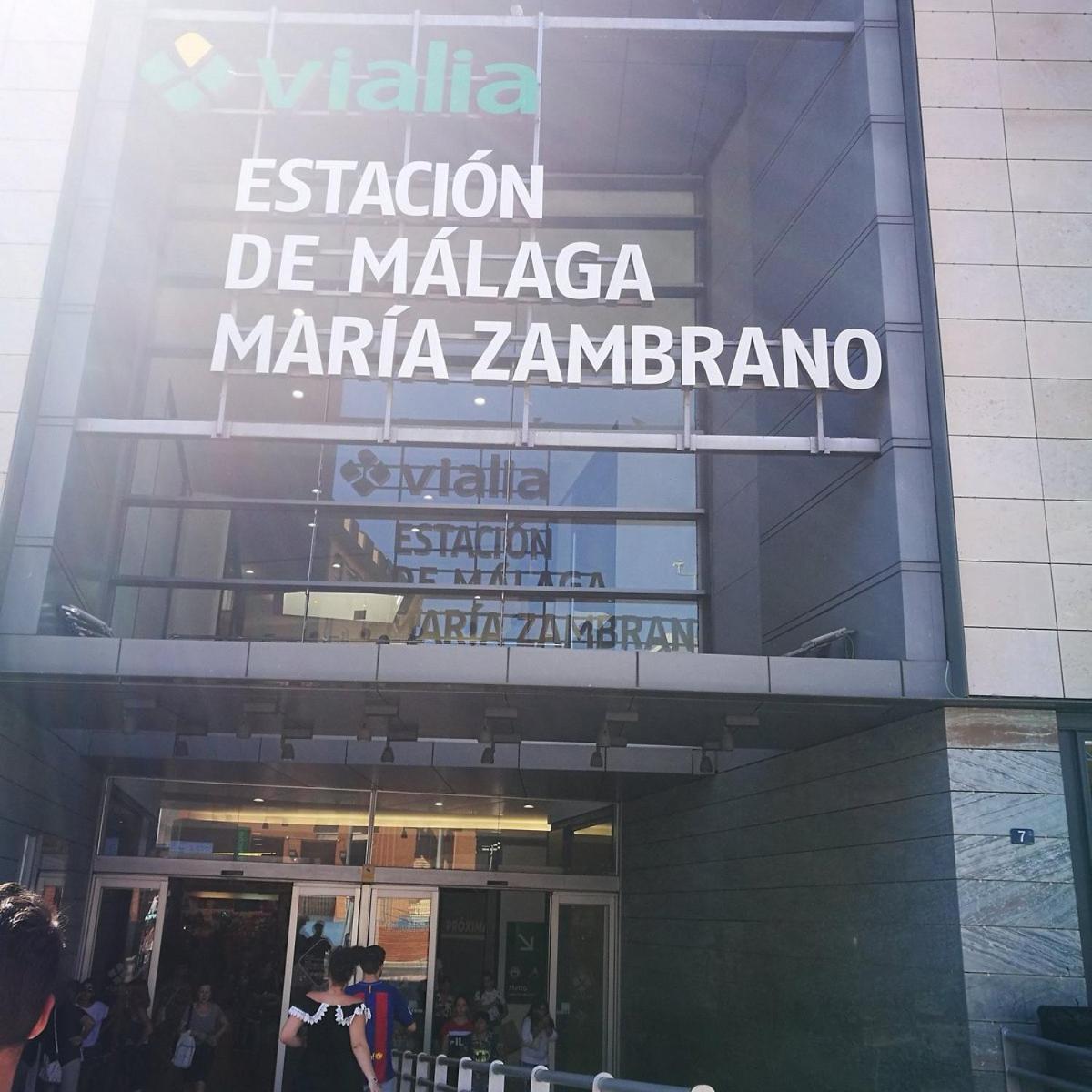 Habitacion Privada Centro Malaga Cerca Tren Maria Zambrano Y Playa Muy Buena Conexion Wifi מראה חיצוני תמונה